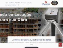 Tablet Screenshot of inforcomp.com.br